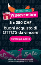 Profital WINovembre - Vinci i buoni OTTO'S - au 23.11.2023