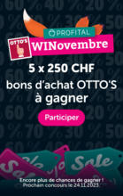 Profital WINovembre - Gagnez des bons OTTO'S - bis 23.11.2023