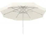 Hornbach Sonnenschirm Schneider Jumbo Ø 300 H 275 cm Polyester 220 g/m² weiß