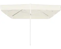 Sonnenschirm Schneider Quadro 300x300x295 cm Polyester 220 g/m² weiß