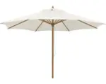 Hornbach Sonnenschirm Schneider Malaga Ø 300 H 257 cm Polyester 180 g/m² natur