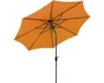 Hornbach Sonnenschirm Schneider 270 x 270 x 260 cm Polyester 180 g/m² orange