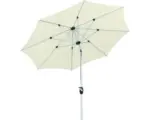 Hornbach Sonnenschirm Schneider Ø 270 cm H 250 cm Venedig Polyester 180 g/m² natur