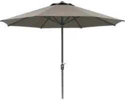 Sonnenschirm Schneider Korsika Ø 320 H 250 cm Polyacryl 250 g/m² braun-melange