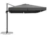 Hornbach Ampelschirm Schneider Rhodos 300 x 300 x 273 cm Polyester 200 g/m² anthrazit