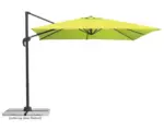 Hornbach Ampelschirm Schneider Rhodos Junior 270 x 270 x 240 cm Polyester 180 g/m² grün