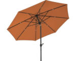 Hornbach Sonnenschirm Schneider Adria Ø 300 cm terracotta