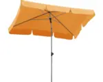 Hornbach Sonnenschirm Schneider Locarno 180 x 120 x 240 cm mandarine