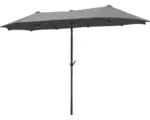 Hornbach Sonnenschirm Schneider Salerno 300 x 150 cm anthrazit