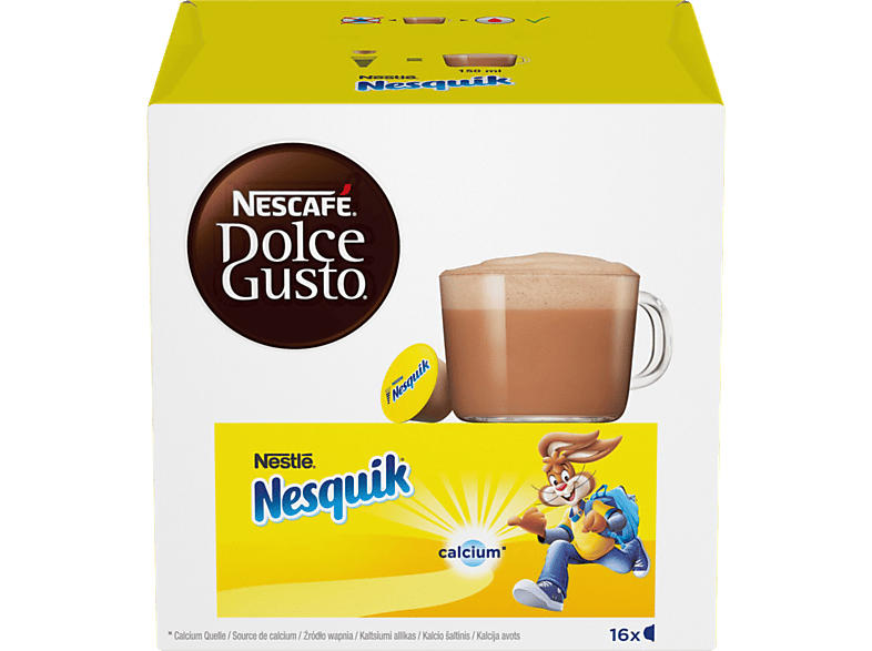 Dolce Gusto Kakaokapsel Nesquik (16 Stk., Kompatibles System: Nescafé Dolce Gusto); Kakaokapseln 16 Stück (für Dolce Gusto®)