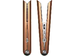 Dyson 413111-01 HS07 Corrale™ Glätteisen (Copper-Mangan, Temperaturstufen: 3: 165°C/185°C/210°C, Kupfer/Nickel)