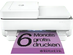 HP Envy 6432e 7 S./Min ISO Inkl. HP+ 6 Monate Instant Ink, Multifunktionsdrucker, WLAN, Tintendruck, Weiß