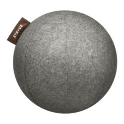 Palla da ginnastica ACTIVE BALL, materiale misto, grigio