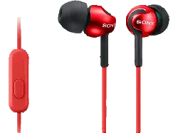 Sony Kopfhörer MDR-EX110AP, rot