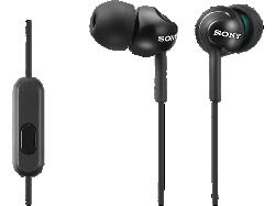 Sony Kopfhörer MDR-EX110AP, schwarz