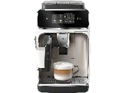 Philips EP2333/40 Serie 2300 LatteGo 4 Kaffeespezialitäten Kaffeevollautomat (Weiß/Chrom, Keramikmahlwerk, 15 bar, integrierter Milchbehälter)