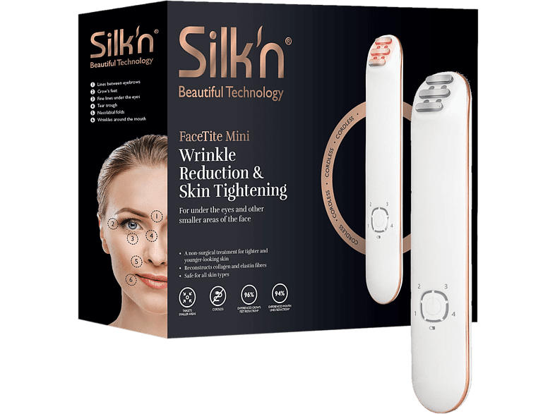 Silk’n Anti-Aging Gerät fürs Gesicht FaceTite Mini; Hautverjüngungsgerät