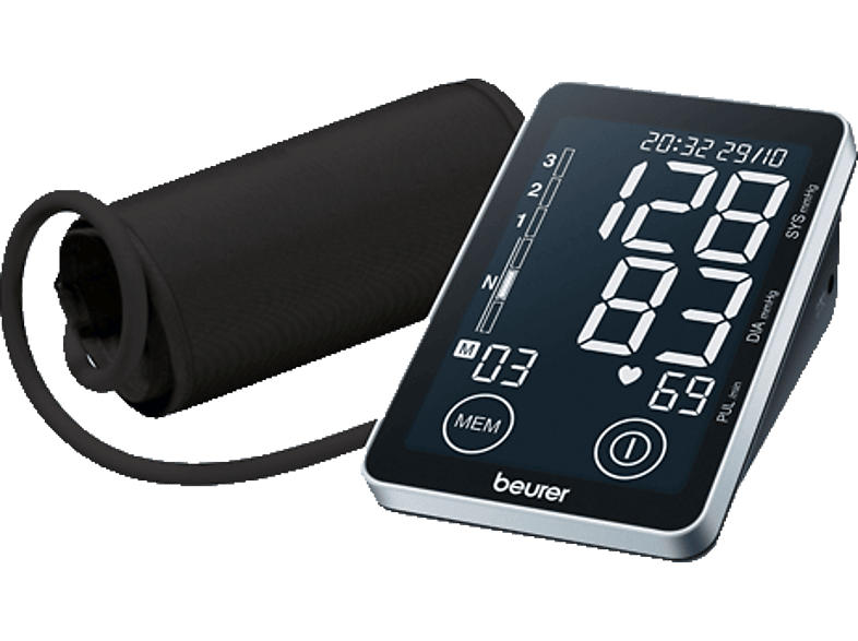 Beurer 655.16 BM 58 Blutdruckmessgerät (Batteriebetrieb, Messung am Oberarm, Manschettenumfang: 22 - 30 cm)