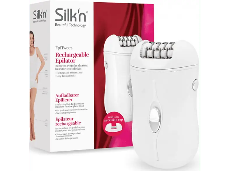 Silk'n EPI1PE1001 Epilierer EpiTweez; Trocken-Epilierer