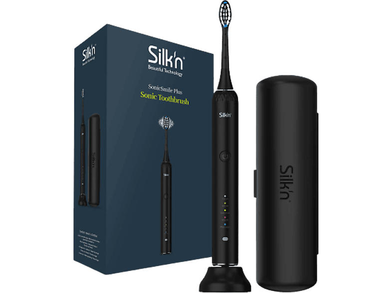 Silk’n SonicSmile Plus elektrische Schallzahnbürste Schwarz elektische; elektische Schallzahnbürste