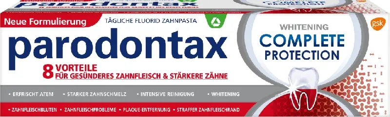 Parodontax Whitening Complete Protection Zahnpasta