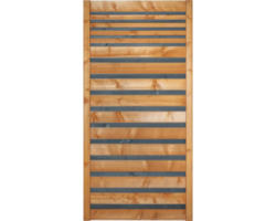 Zaun Sichtschutz Twist 90 x 180 cm holz anthrazit