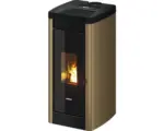 Hornbach Pelletofen FreePoint Steel Stahl bronze 8,5 kW
