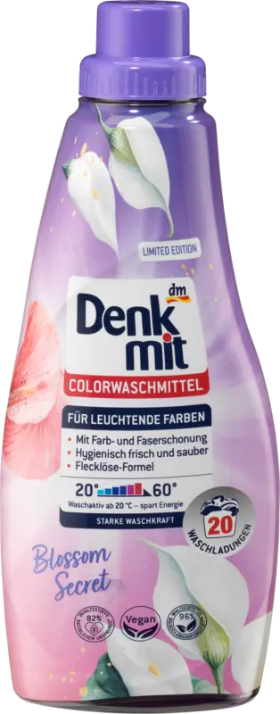 Denkmit Colorwaschmittel Blossom Secret