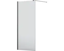 Raumdusche Jungborn Sette 900x2000 mm Echtglas Klar hell matt schwarz