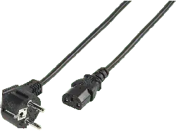 VIVANCO 45482 Kaltgeräteanschlusskabel, 1,8m