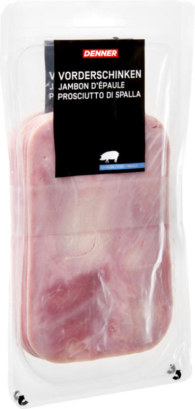 Denner Vorderschinken, Schwein, geschnitten, Schweiz/Europa, 2 x 150 g