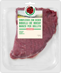 IP-SUISSE Rindfleisch zum Sieden , durchzogen, ca. 700 g, per 100 g
