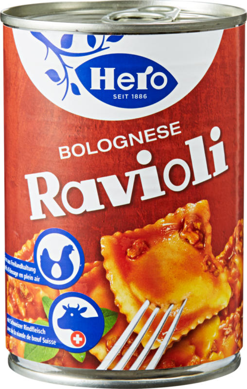 Raviolis Bolognese Hero , 430 g