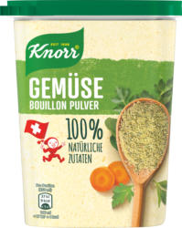 Bouillon de légumes Knorr, Ingrédients 100% naturels, en poudre, 228 g