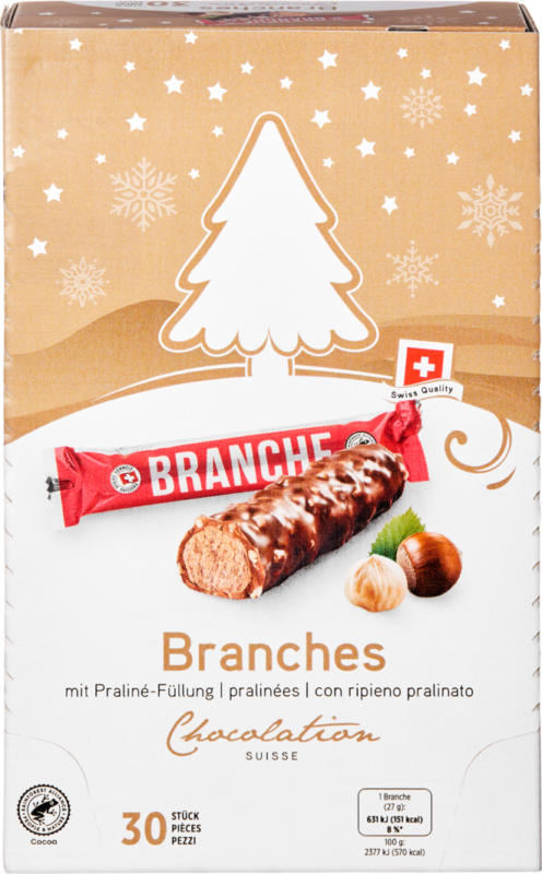 Branches Chocolation Suisse, 810 g