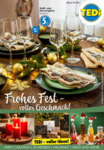 TEDi GmbH & Co. KG TEDi: Frohes Fest - voller Geschmack! - bis 05.11.2023