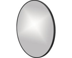 Rahmenspiegel Cordia ROUND LINE MIRROR rund 60x60 cm mit Alurahmen schwarz