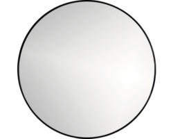 Rahmenspiegel Cordia ROUND LINE MIRROR rund 80x80 cm mit Alurahmen schwarz