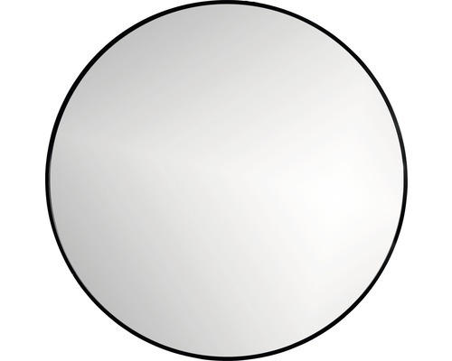 Rahmenspiegel Cordia ROUND LINE MIRROR rund 80x80 cm mit Alurahmen schwarz