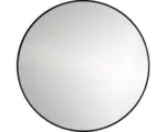 Hornbach Rahmenspiegel Cordia ROUND LINE MIRROR rund 40x40 cm mit Alurahmen schwarz