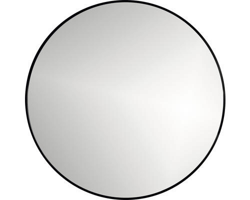 Rahmenspiegel Cordia ROUND LINE MIRROR rund 40x40 cm mit Alurahmen schwarz