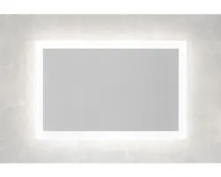 LED-Lichtspiegel Cordia SHINE LINE eckig 120x65 cm