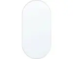 Hornbach Rahmenspiegel Cordia OVAL LINE oval 100x50 cm mit Alurahmen weiß