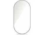 Hornbach Rahmenspiegel Cordia OVAL LINE oval 100x50 cm mit Alurahmen schwarz