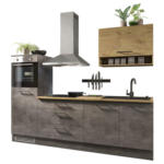 POCO Einrichtungsmarkt Weiden Bega Küchenblock Style B/T: ca. 260x60 cm