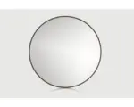 Hornbach Rahmenspiegel Cordia ROUND LINE MIRROR rund 80x80 cm mit Alurahmen braun
