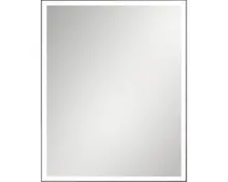 LED-Lichtspiegel Cordia CLASSIC LINE eckig 80x65 cm mit Alurahmen