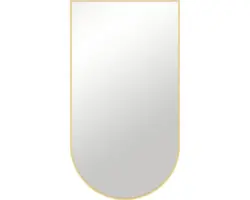 Rahmenspiegel Cordia PORTAL LINE 50x80 cm mit Alurahmen gold