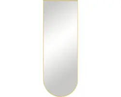 Rahmenspiegel Cordia PORTAL LINE 140x50 cm mit Alurahmen gold