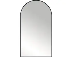 Rahmenspiegel Cordia PORTAL LINE 50x80 cm mit Alurahmen schwarz